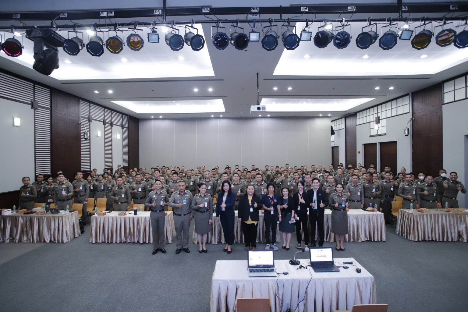 วว. ต้อนรับคณะผู้บริหารและนักศึกษา วิทยาลัยการตำรวจ  หลักสูตรสารวัตร รุ่น  253