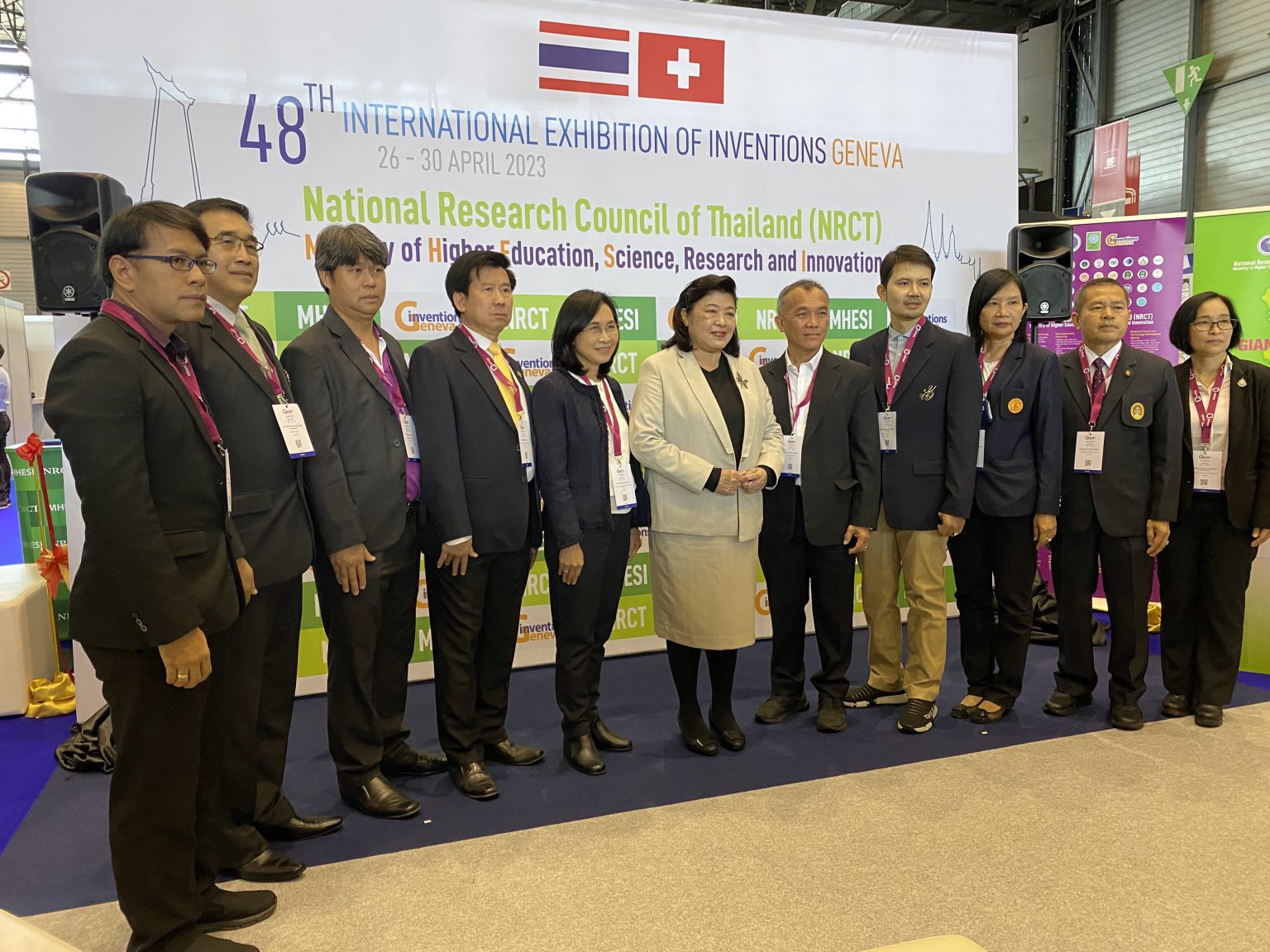 วว. ร่วมพิธีเปิดงานแสดงผลงานสิ่งประดิษฐ์คิดค้นนวัตกรรมของไทย @ งานสิ่งประดิษฐ์นานาชาติเจนีวา ครั้งที่ 48