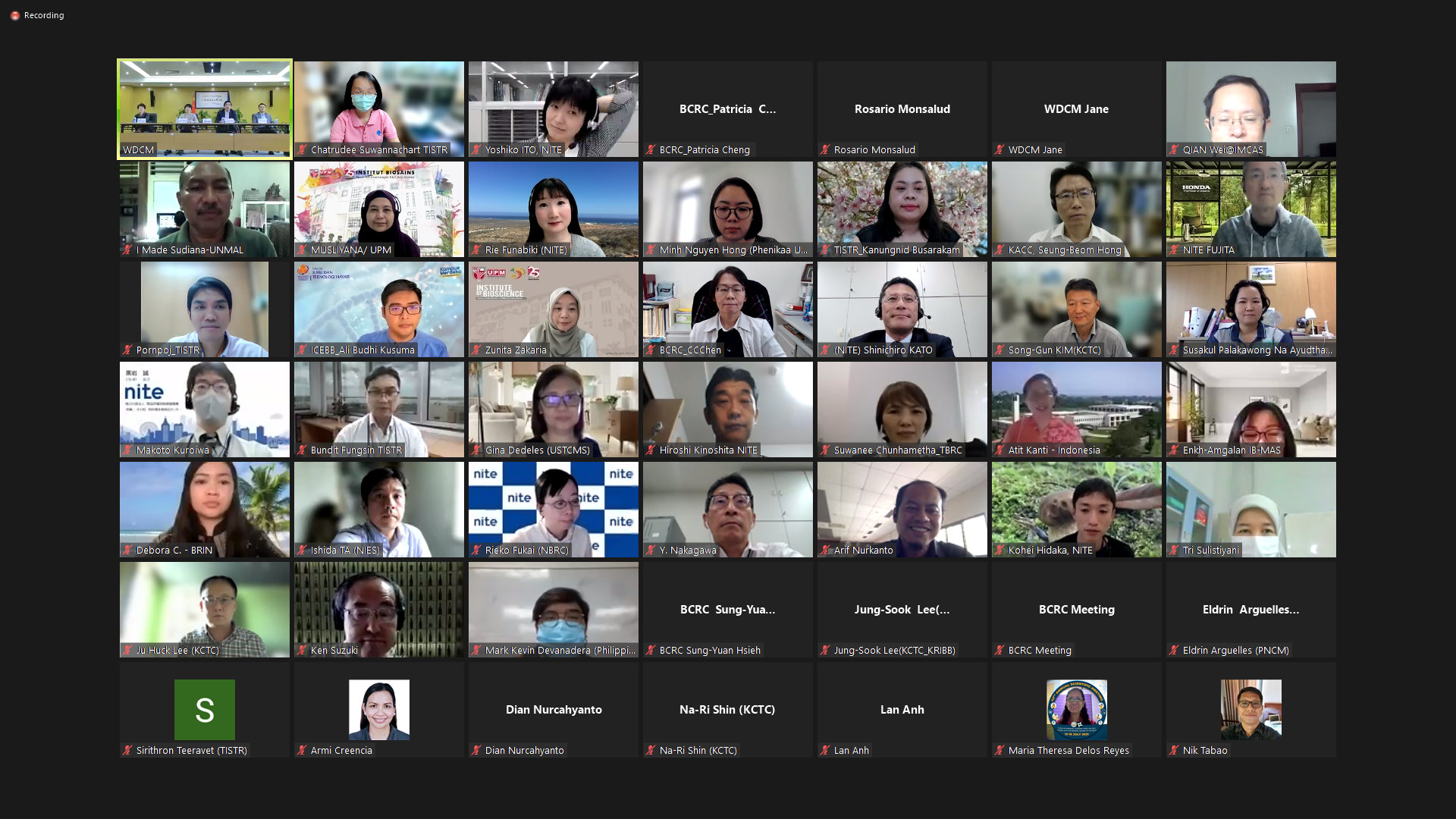 The 19th Asian Consortium for the Conservation and Sustainable Use of ...